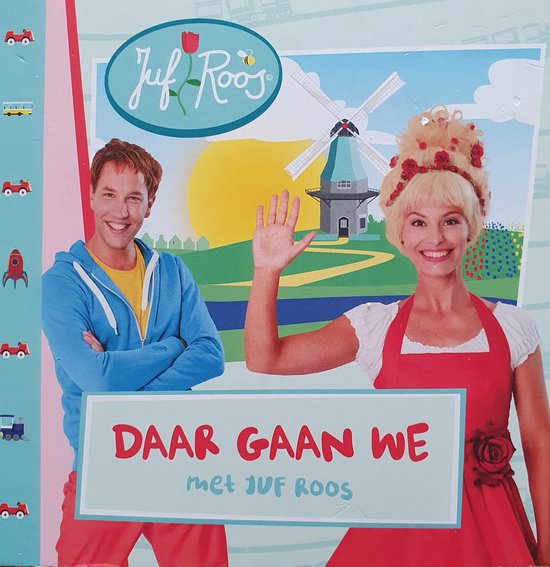 Juf Roos - Daar gaan we - Met juf Roos - Leesboek - Hardcover