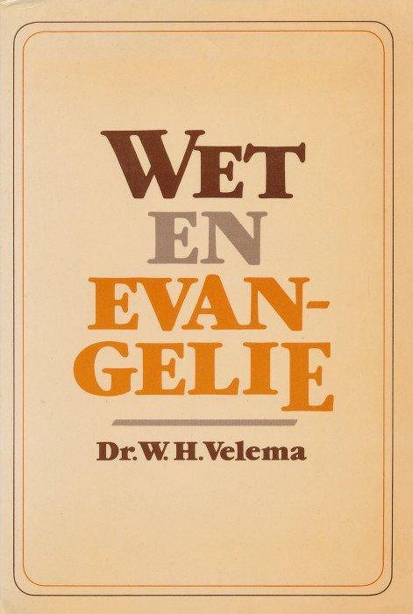 Velema Wet En Evangelie thumbnail