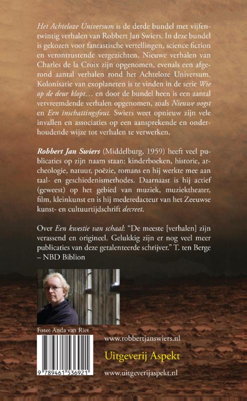 Het achteloze universum achterkant
