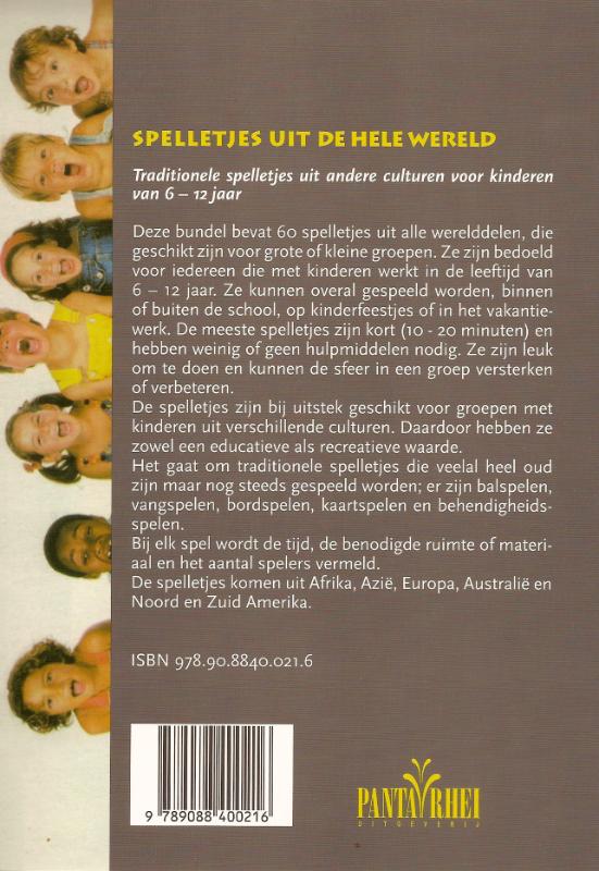 Spelletjes uit de hele wereld achterkant