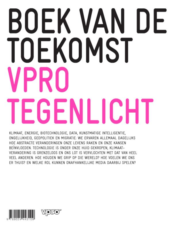 Boek van de toekomst achterkant