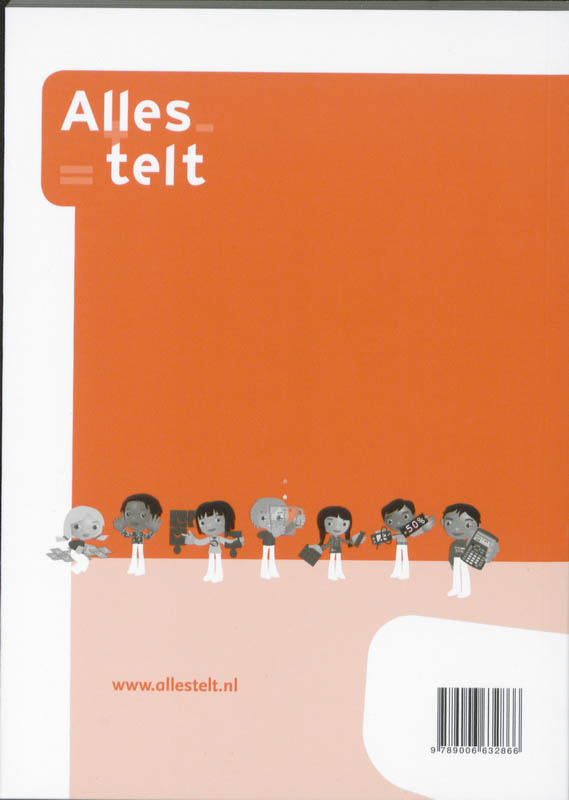 Alles telt Leerlingenboek en werkschrift 7b Antwoordenboek achterkant