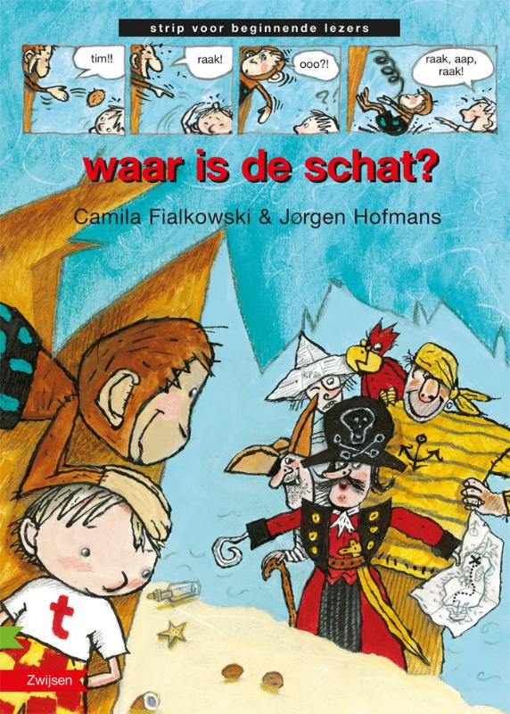 boekenbalie_9789027662941_cover Waar is de schat? / Strip voor beginnende lezer