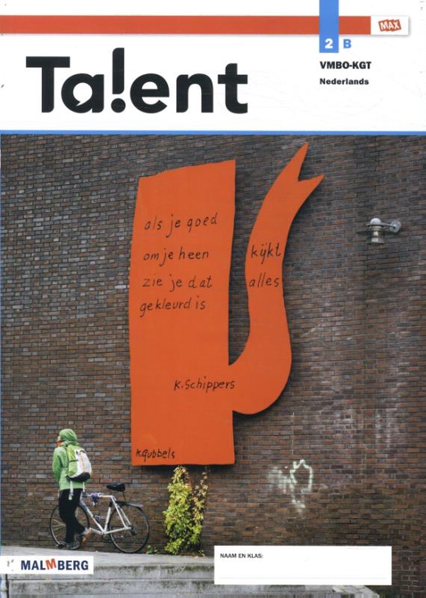 2 vmbo-kgt nederlands / Talent / leerwerkboek B
