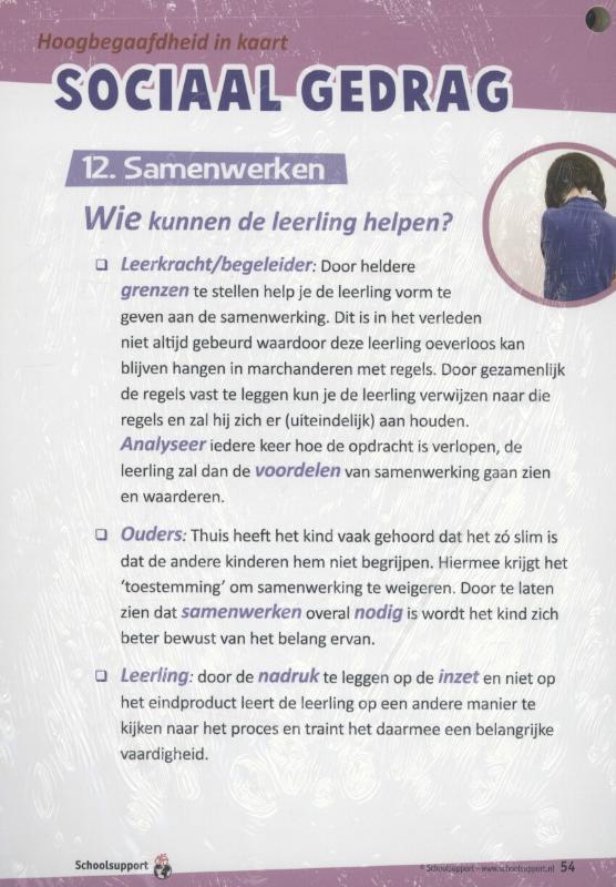 Hoogbegaafdheid in kaart achterkant