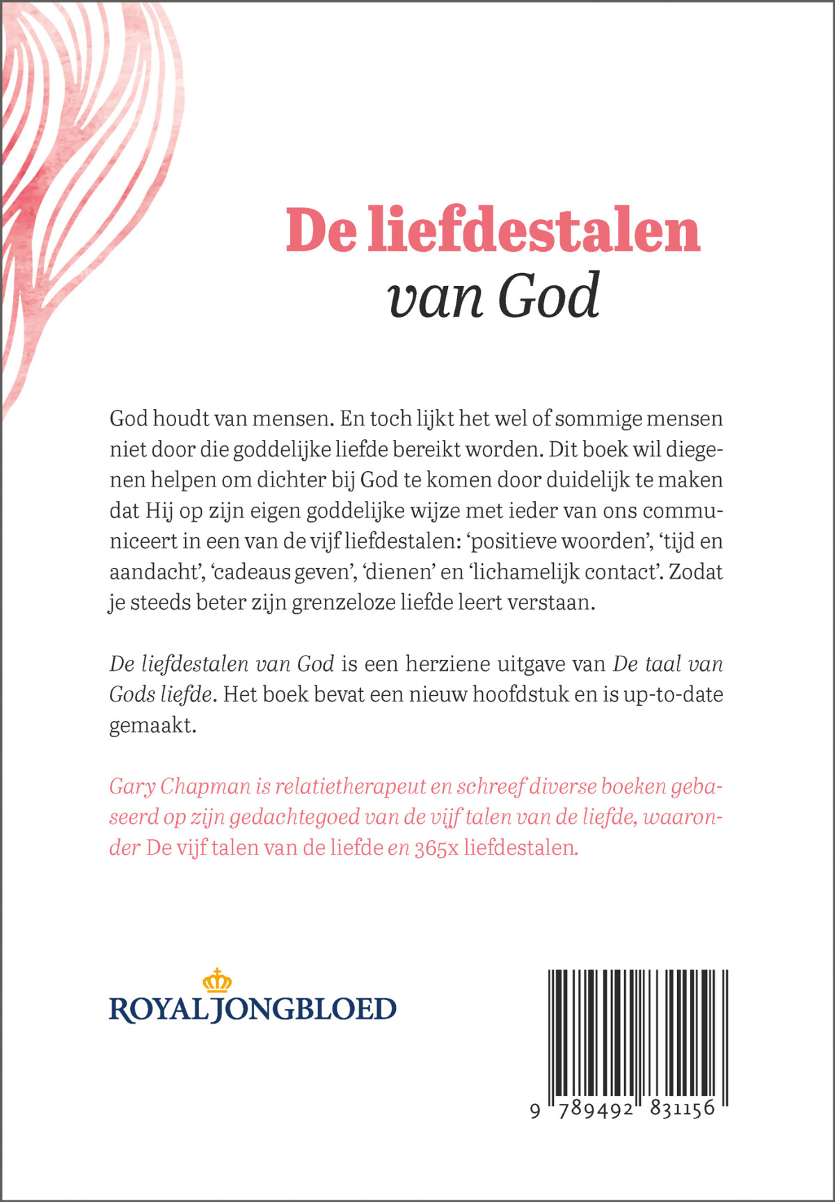 De liefdestalen van God achterkant