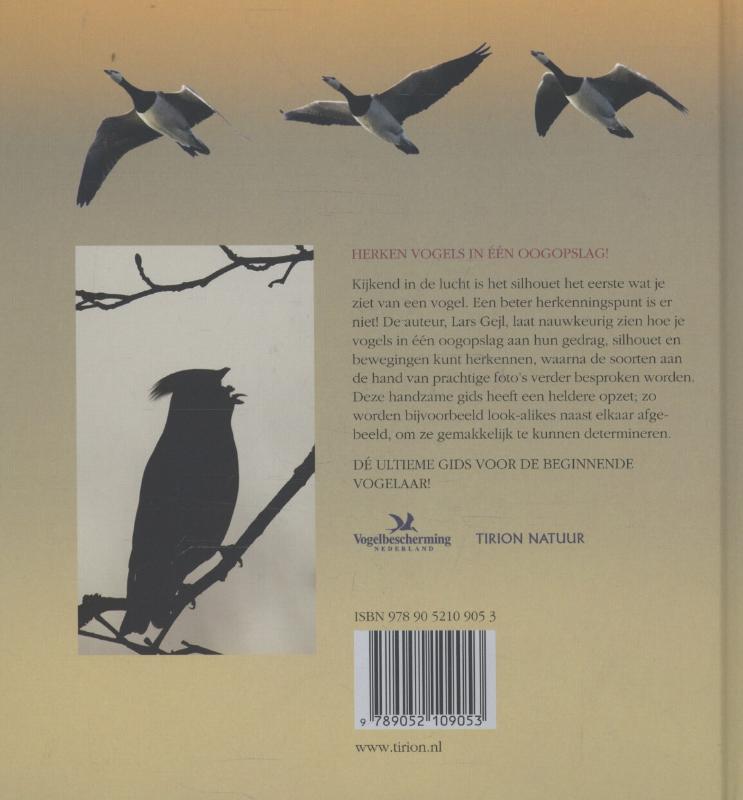 Tirion natuur Herken de vogel / Tirion natuur achterkant