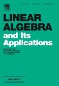 Linear Algebra and its applications