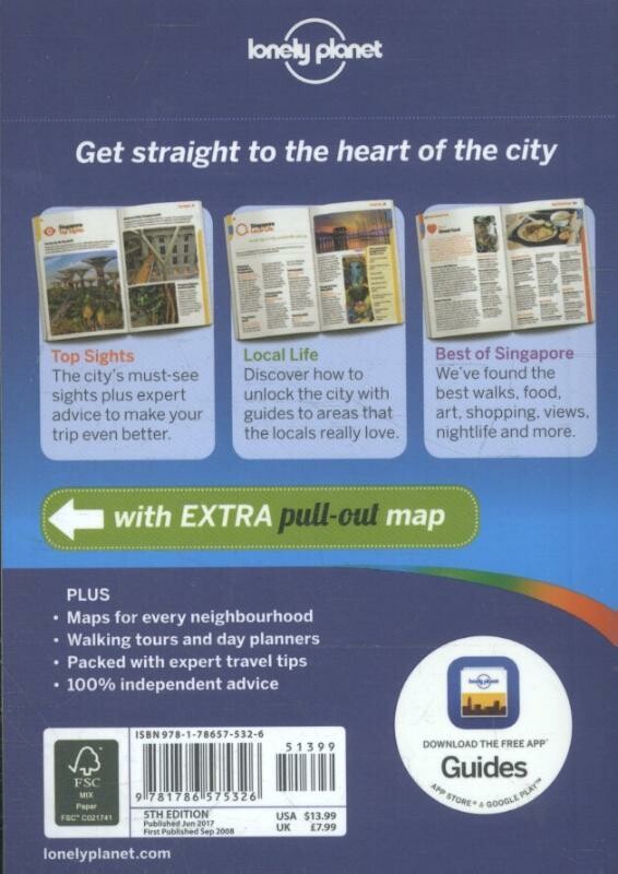 Singapore / Lonely Planet Pocket Guide achterkant