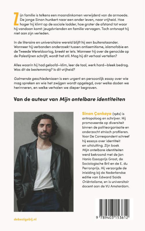 Galmende geschiedenissen achterkant