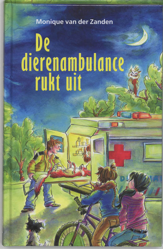 De dierenambulance rukt uit