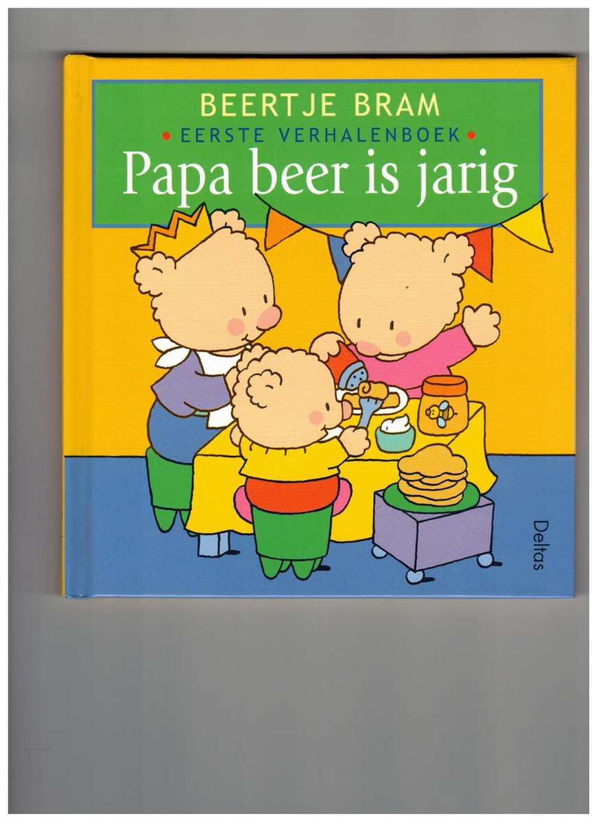 boekenbalie_9789024379965_cover Papa beer is jarig / Beertje Bram