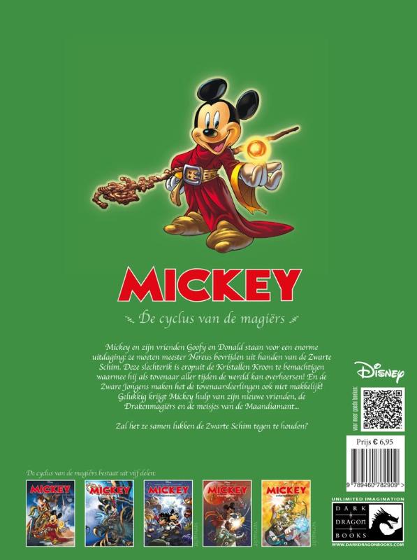 Mickey 2 -   De cyclus van de magiërs achterkant