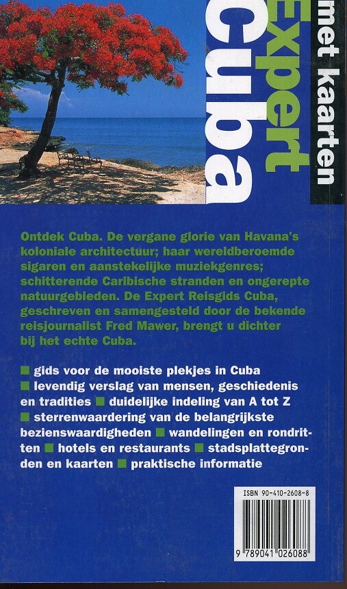 Cuba / Expert reisgids achterkant