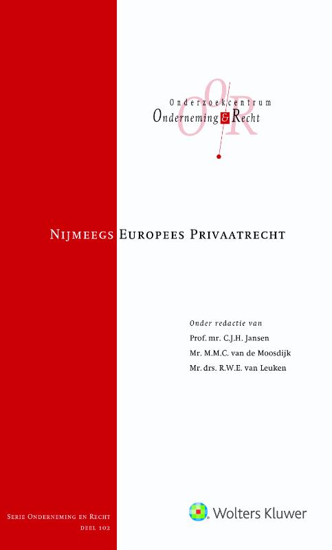 Nijmeegs Europees Privaatrecht / Onderneming en recht / 102