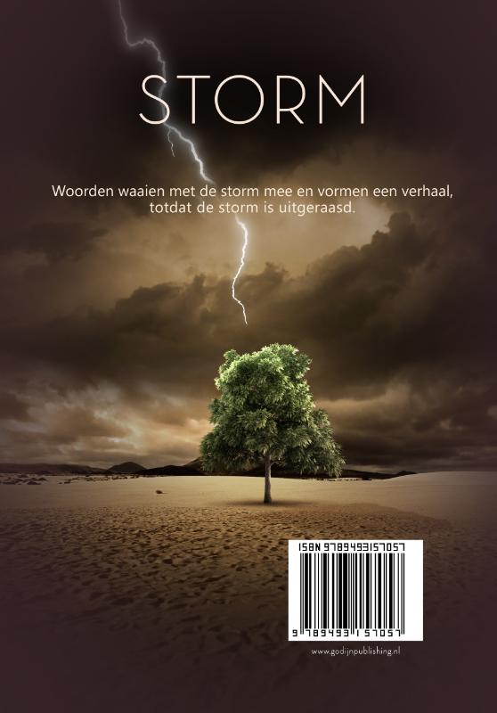 Stilte versus storm / SchrijvenInHoorn / 6 achterkant