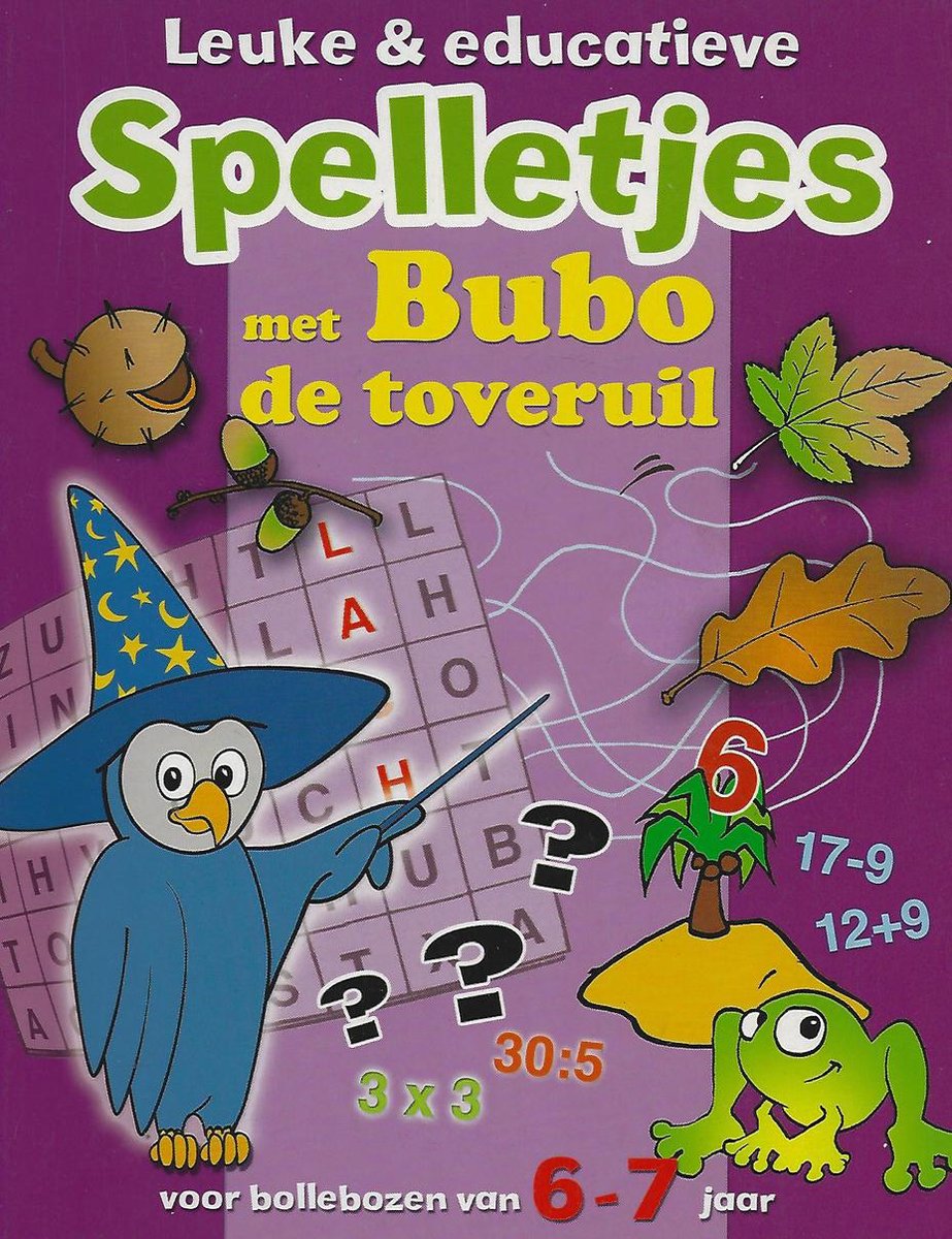 boekenbalie_9789056611521_cover Leuke en educatieve spelletjes met Bubo de toveruil
