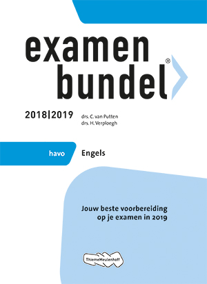 Examenbundel havo Engels 2018/2019