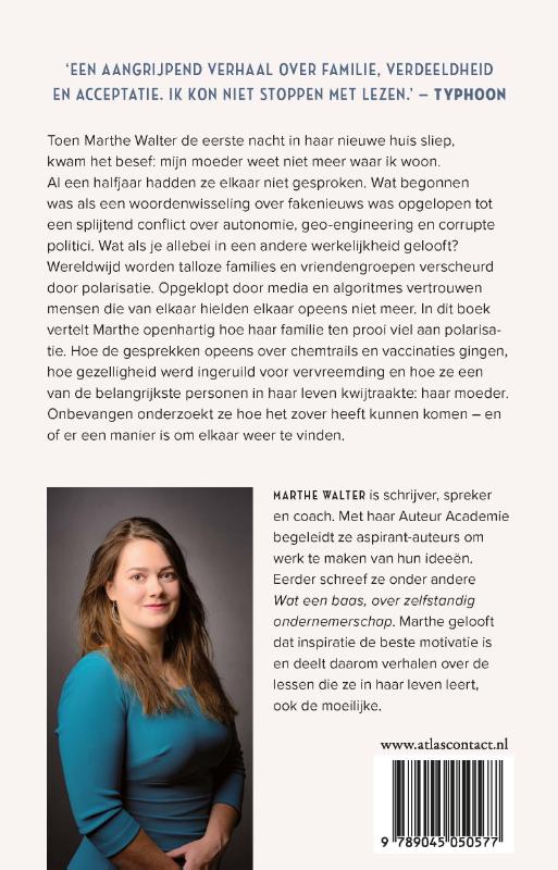 Ik wil gewoon mijn moeder terug achterkant