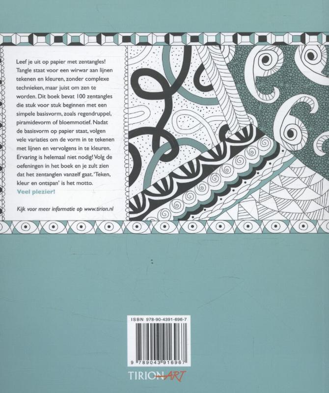 Basisboek Zentangle achterkant