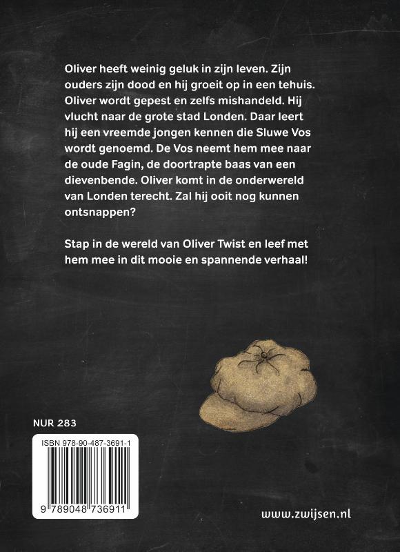 Oliver Twist- Alleen in Londen / Klassiekers Oliver Twist- Alleen in Londen / Klassiekers achterkant