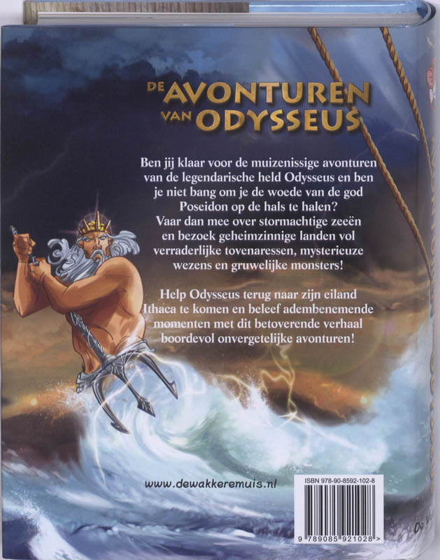 De avonturen van Odysseus achterkant