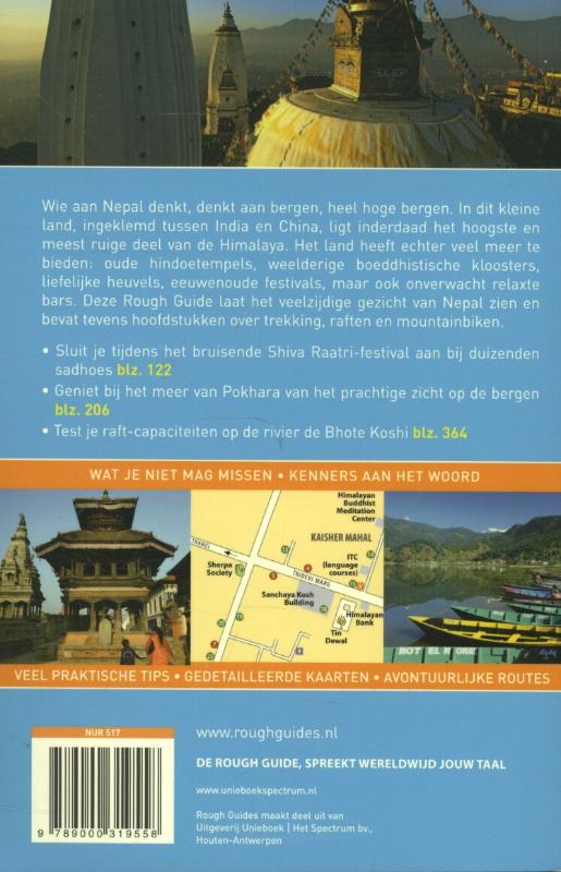 Rough Guide - Nepal achterkant