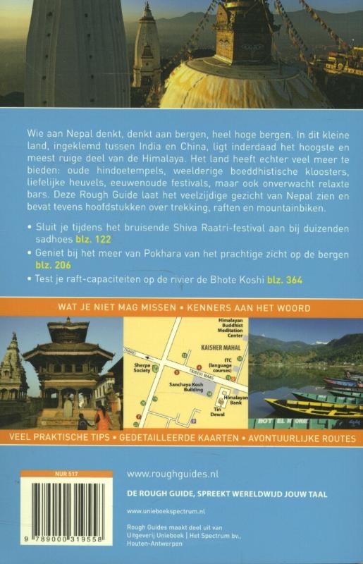 Nepal / Rough Guide achterkant