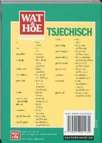Wat & Hoe taalgids Tsjechisch / Wat & Hoe taalgids achterkant