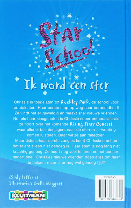 Ik word een ster / Star school achterkant