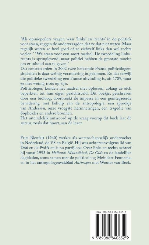 Is links beter dan rechts? achterkant