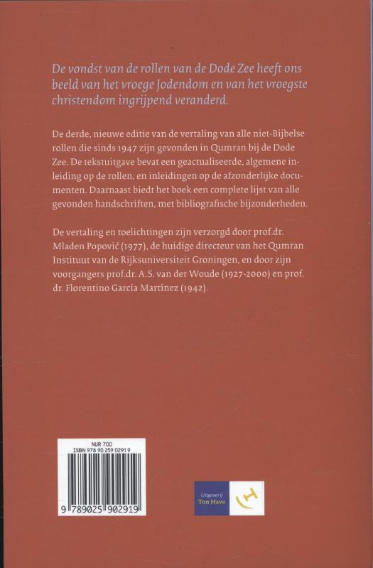 De Rollen van de Dode Zee De Rollen van de Dode Zee achterkant