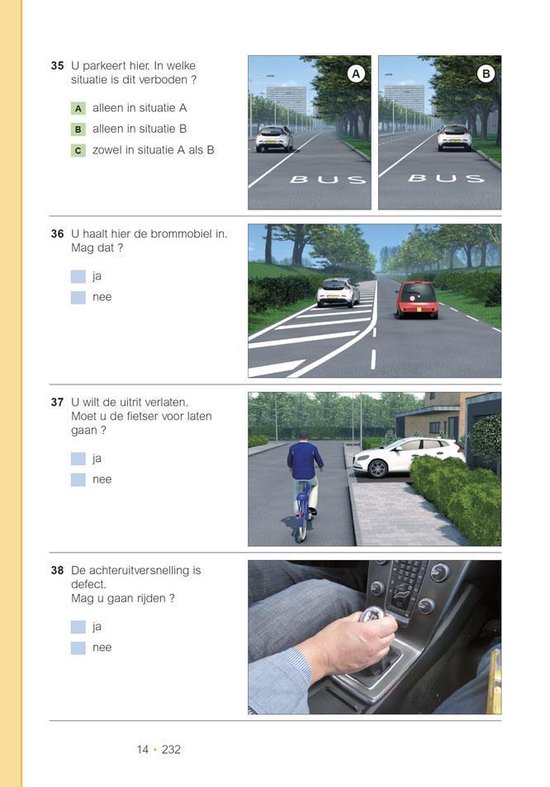 535 examentraining auto theorie rijbewijs / Verkeerswegwijzer