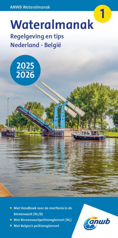 Wateralmanak deel 1 - 2025-2026 / ANWB wateralmanak