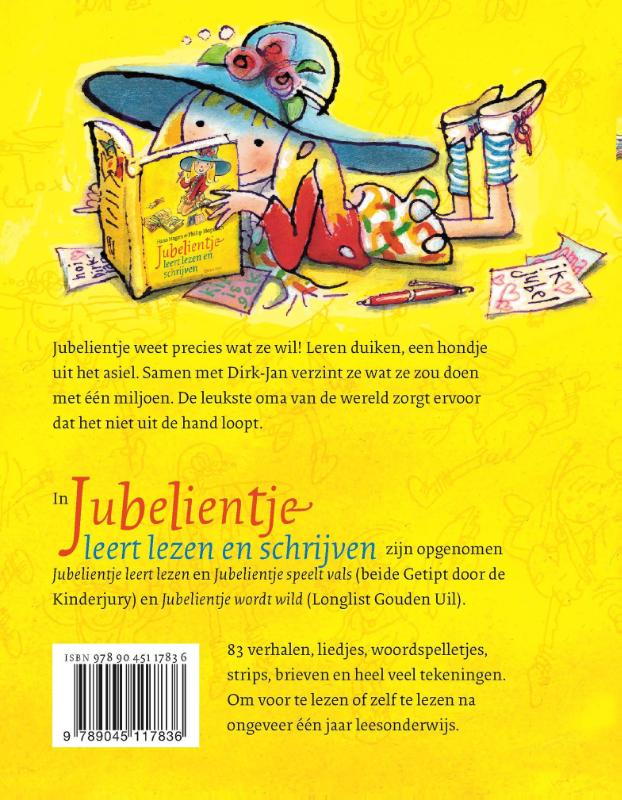 Jubelientje leert lezen en schrijven / Jubelientje / 17 achterkant