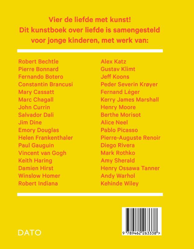 Mijn eerste kunstboek over liefde achterkant