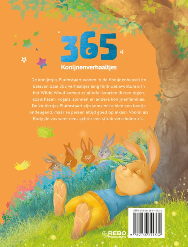 365 Konijnenverhaaltjes achterkant