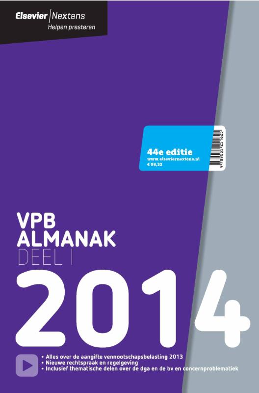 Elsevier VPB almanak 2014 1