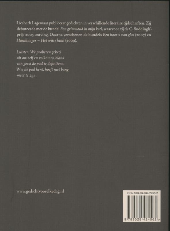 Het uur van de pad Het uur van de pad achterkant