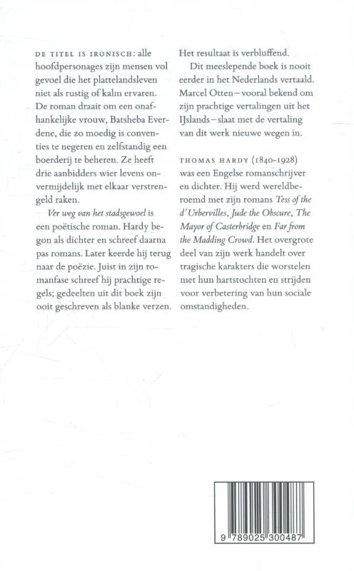 Ver weg van het stadsgewoel achterkant