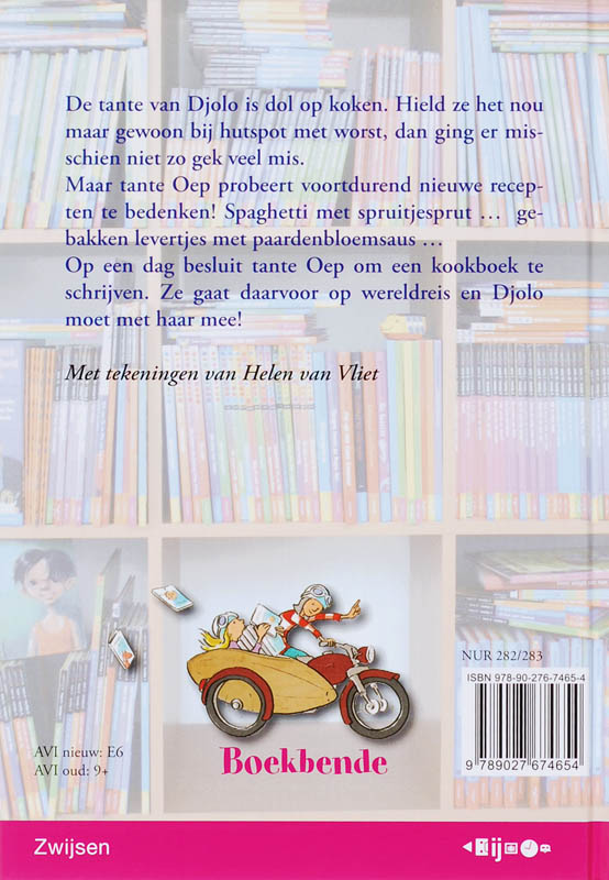 Het verschikkelijke kookboek van tante Oep achterkant