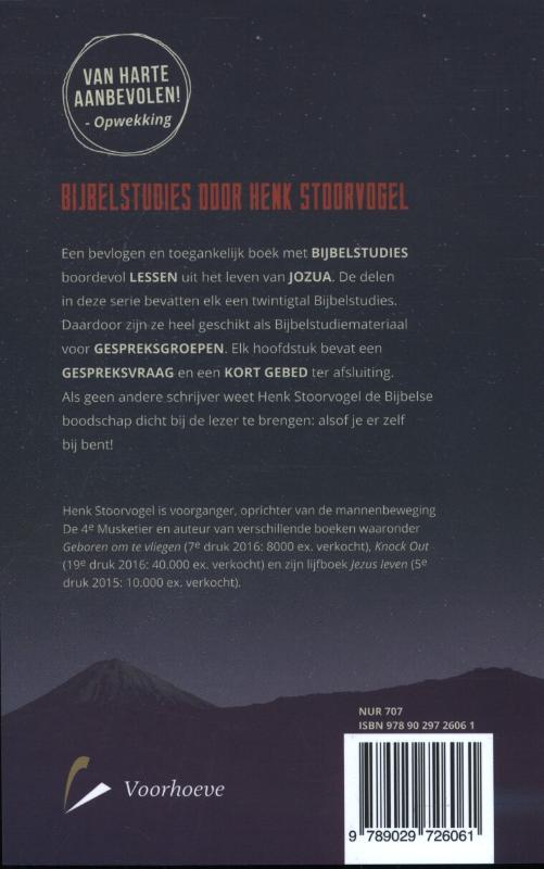 Onderweg met Jozua / Bijbelleesgids achterkant