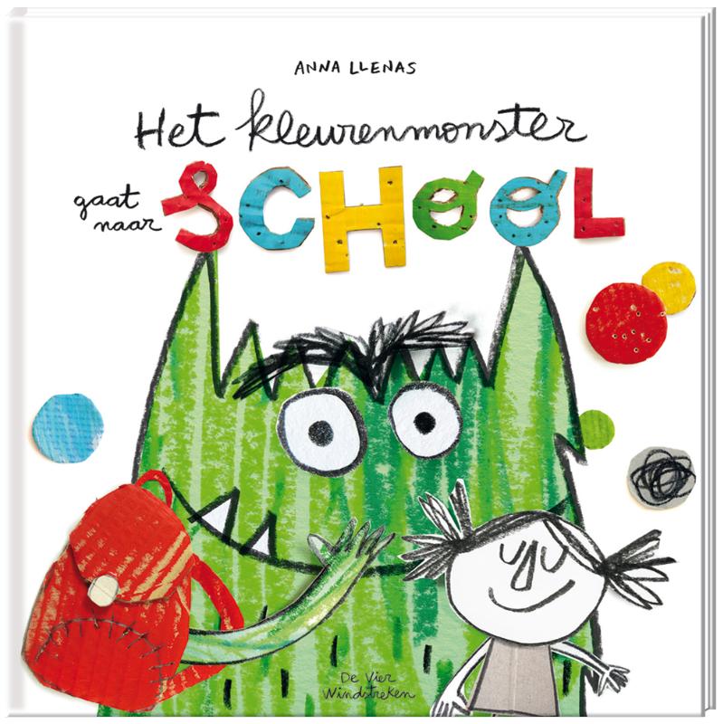 boekenbalie_9789051167368_cover Het kleurenmonster gaat naar school / Een Vier Windstreken prentenboek