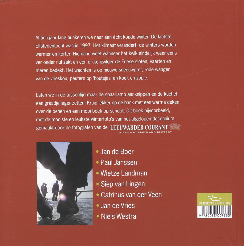 Winter In Friesland achterkant