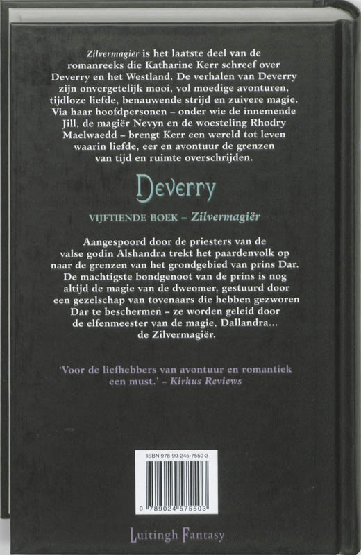 Zilvermagier / Deverry saga / 15 achterkant