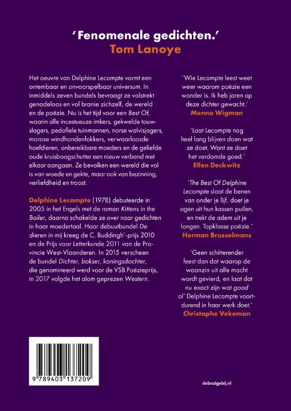 The best of Delphine Lecompte The best of Delphine Lecompte achterkant