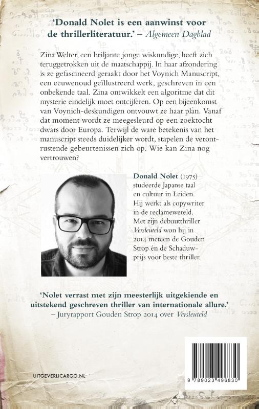 Handschrift van de duivel Handschrift van de duivel achterkant