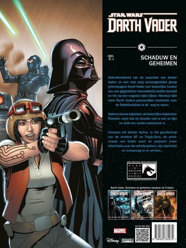 Schaduwen en geheimen / 2 / Star Wars - Darth Vader achterkant
