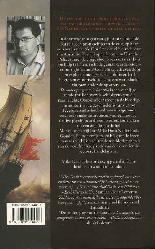 De ondergang van de Batavia De ondergang van de Batavia achterkant