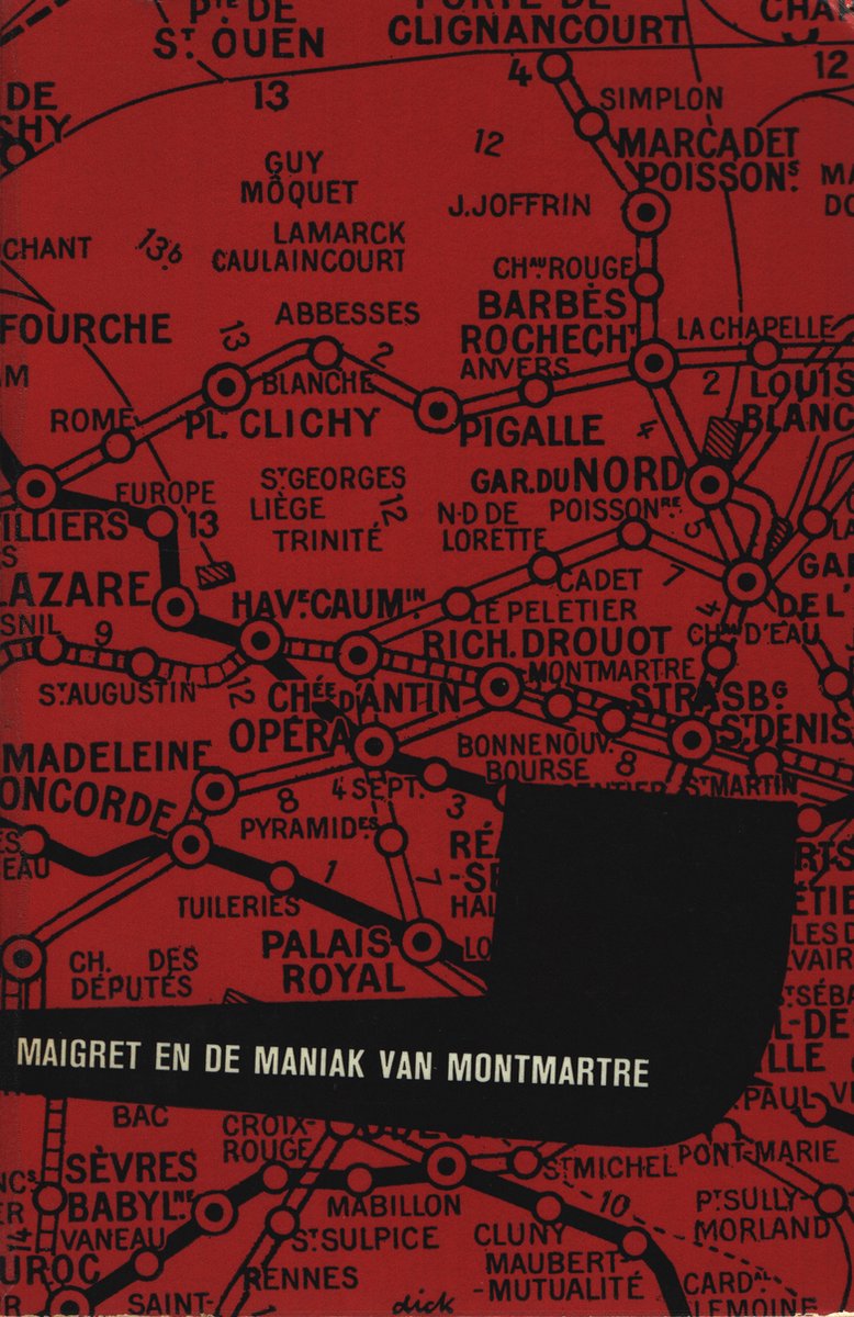 boekenbalie_9789022901182_cover Maigret en de maniak van Montmartre / Maigret